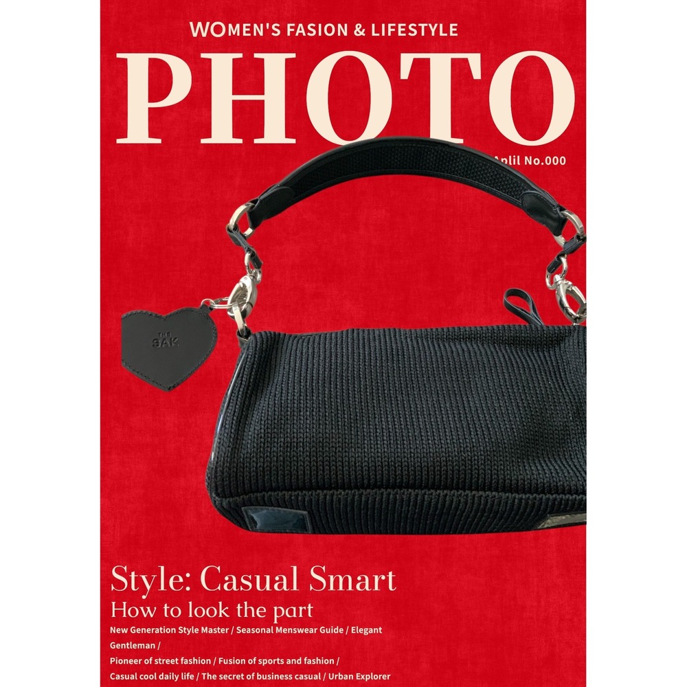 ABSOLUTELY Adorable THE SAK knit barrel purse.‎